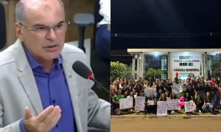 Vereador critica protesto de alunos após estupro na UEMS de Paranaíba e gera nota de repúdio