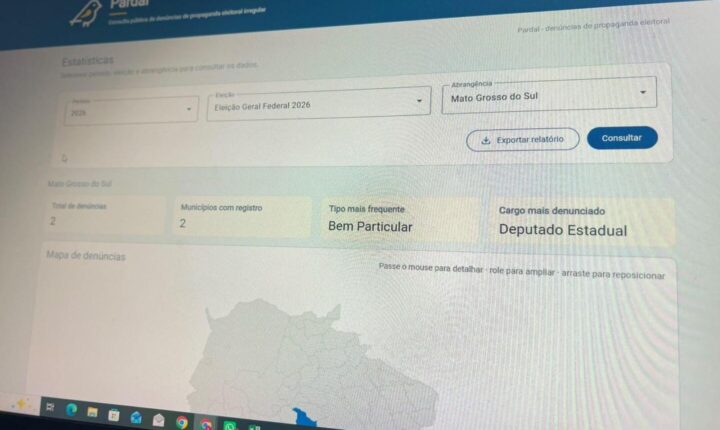 Sistema Pardal abre campanha com duas denúncias eleitorais em MS