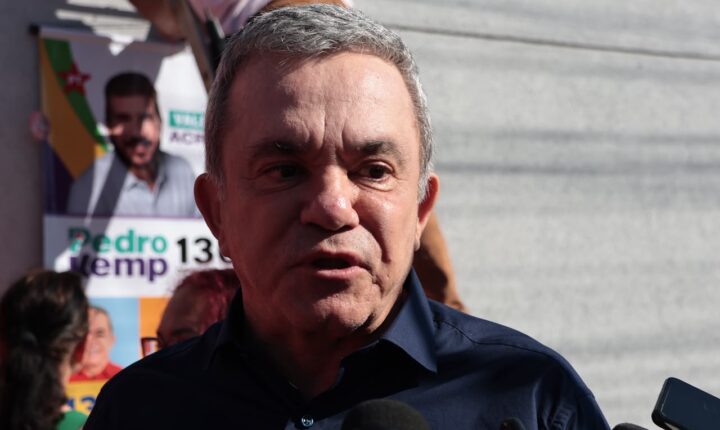 ‘Muito otimismo’, diz Vander em evento no primeiro dia de campanha