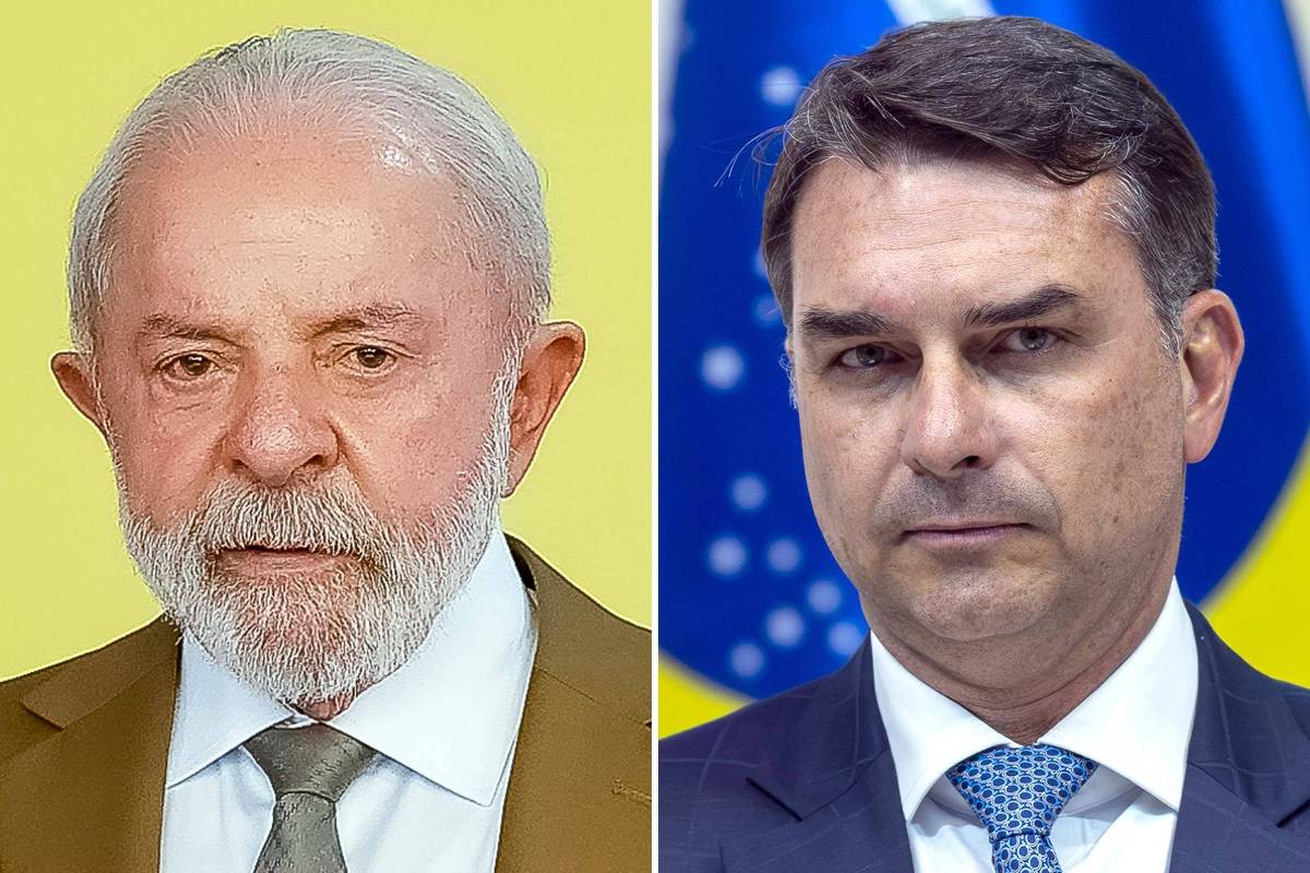 Datafolha: Lula e Flávio Bolsonaro empatam no interior, mas petista lidera nas regiões metropolitanas