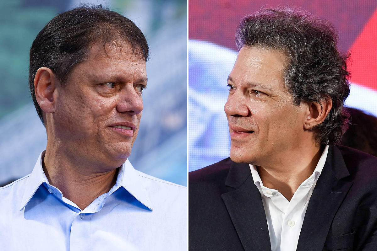 Tarcísio decide não ir a debate na Record, e Haddad quer ser entrevistado
