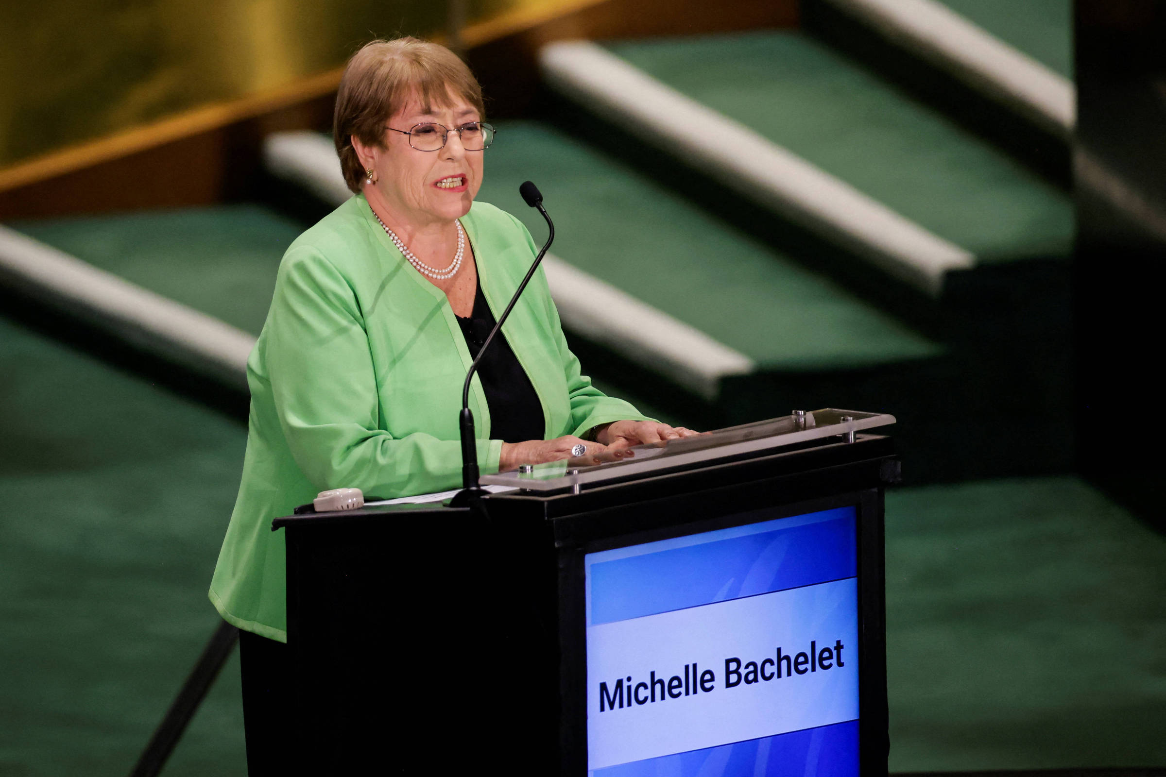 Ex-presidente chilena Michelle Bachelet desiste de candidatura à Secretaria-Geral da ONU