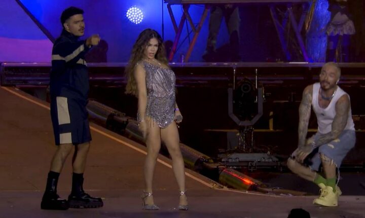 J Balvin põe pimenta brasileira em celebração ao reggaeton no Rock in Rio