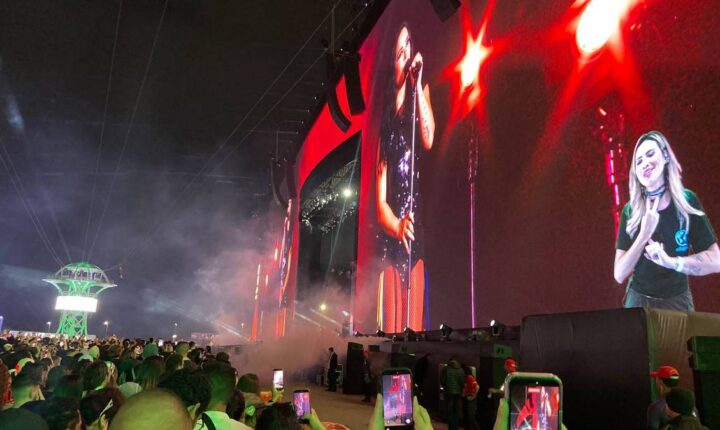 Demi Lovato agita multidão em grande show com participação de Pabllo Vittar no Rock in Rio
