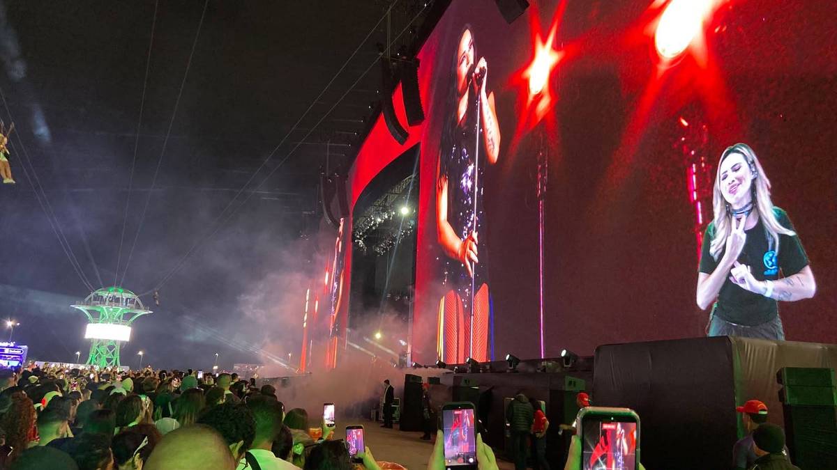 Demi Lovato agita multidão em grande show com participação de Pabllo Vittar no Rock in Rio
