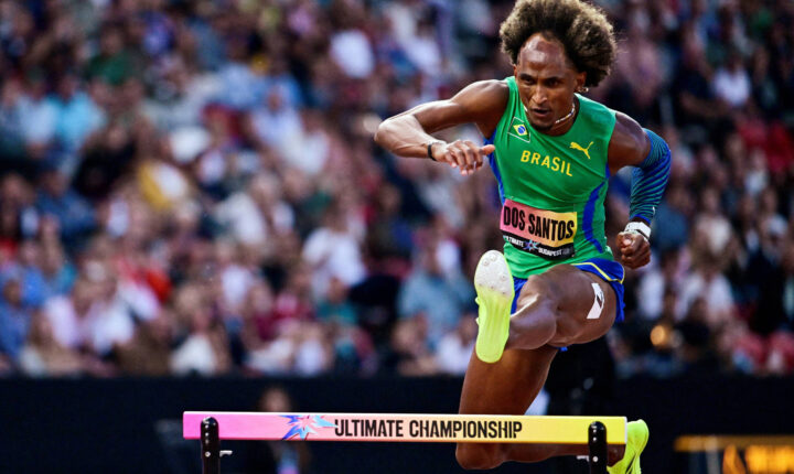 Alison dos Santos brilha novamente e vence os 400 metros com barreiras na Hungria