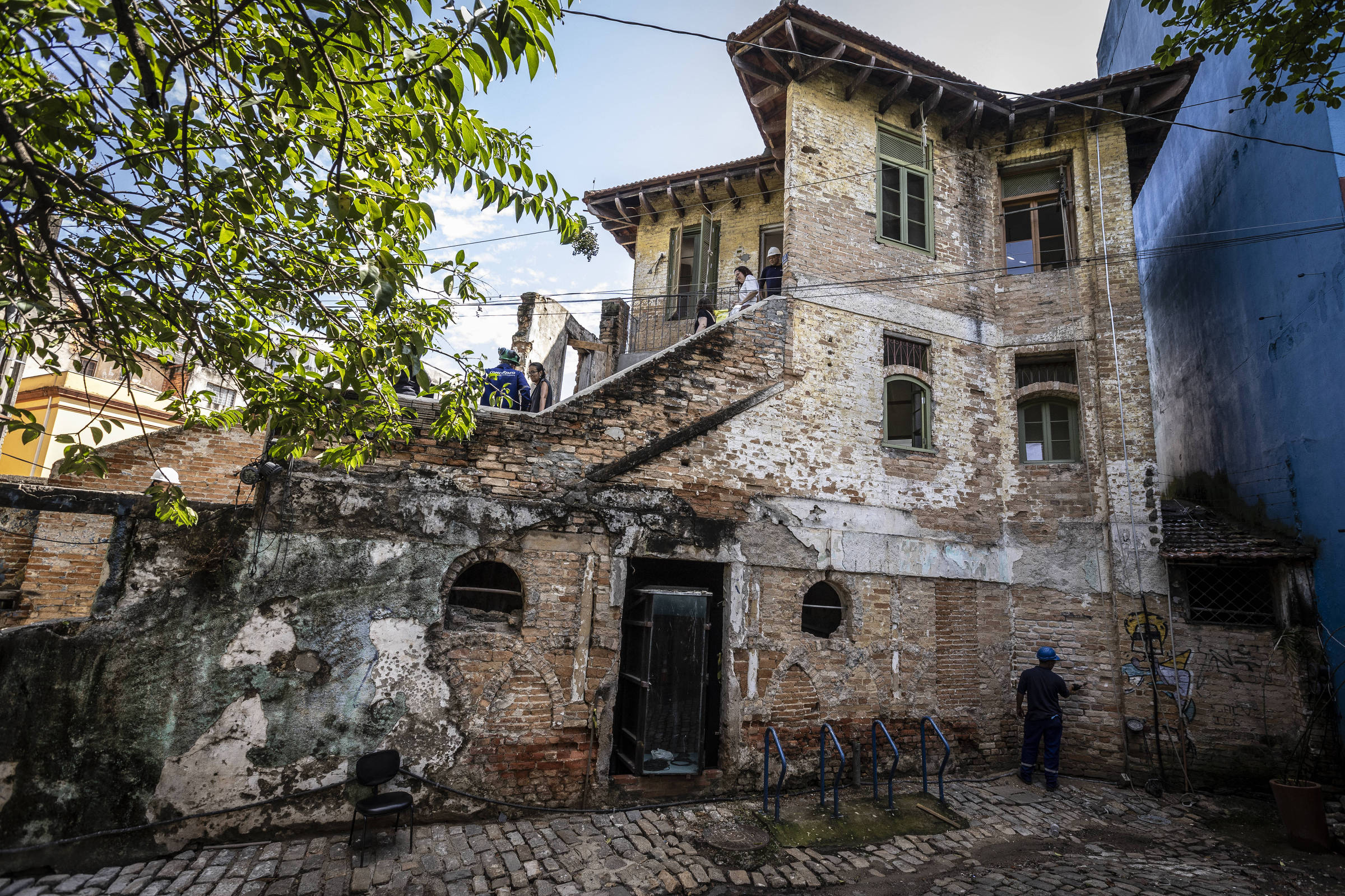 Casa histórica da Vila Itororó passa por restauro e deve reabrir em novembro no centro de SP
