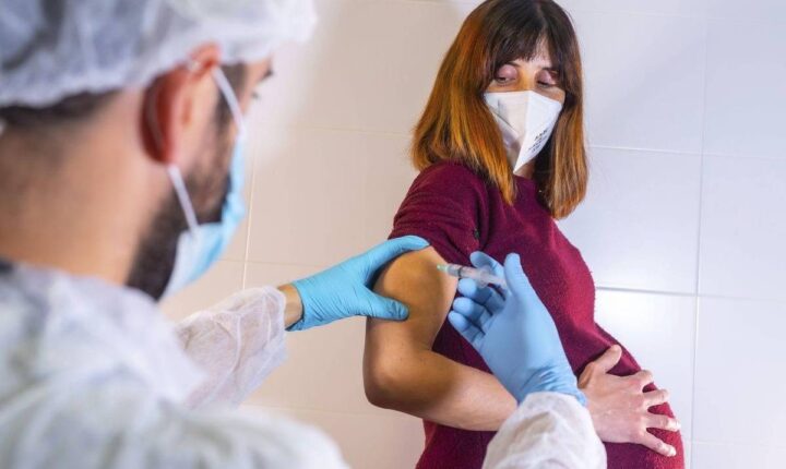 Os anticorpos que atravessam a placenta: como a vacina da mãe protege o bebê antes do parto