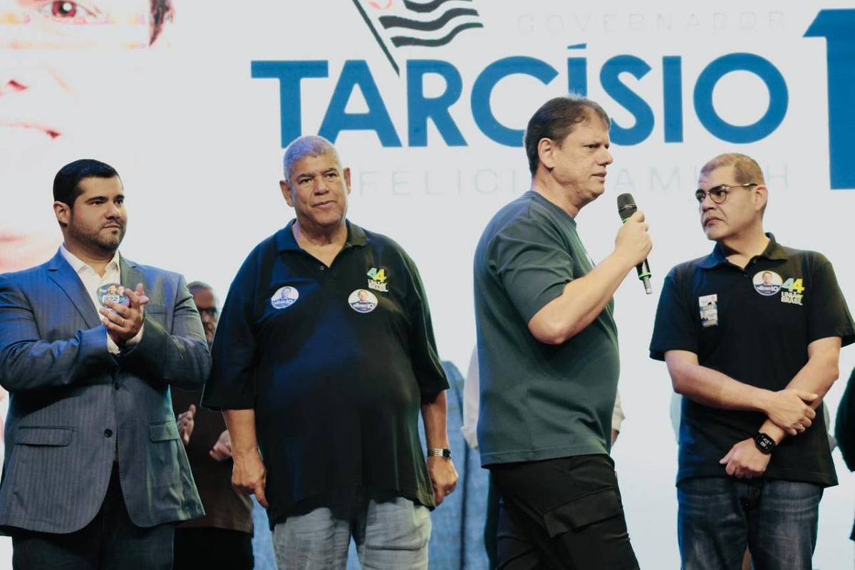 Tarcísio define como ‘institucional’ relação com Milton Leite após alvo de operação policial