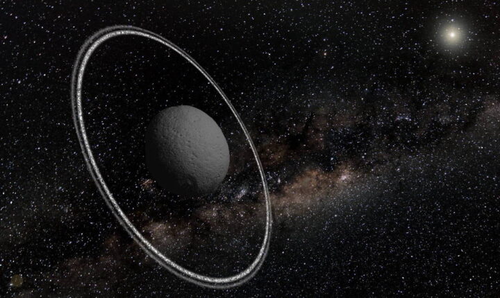 Novas observações do Telescópio James Webb revelam dinâmica surpreendente nos anéis do centauro Cáriclo