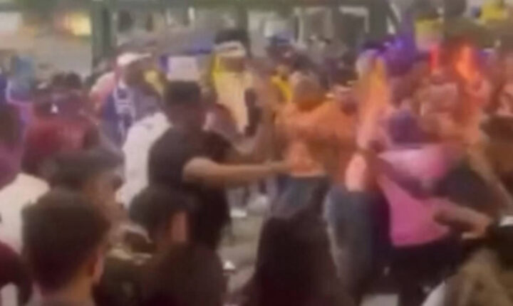 Confronto entre militantes de Raquel Lyra e João Campos marca chegada para debate em Caruaru