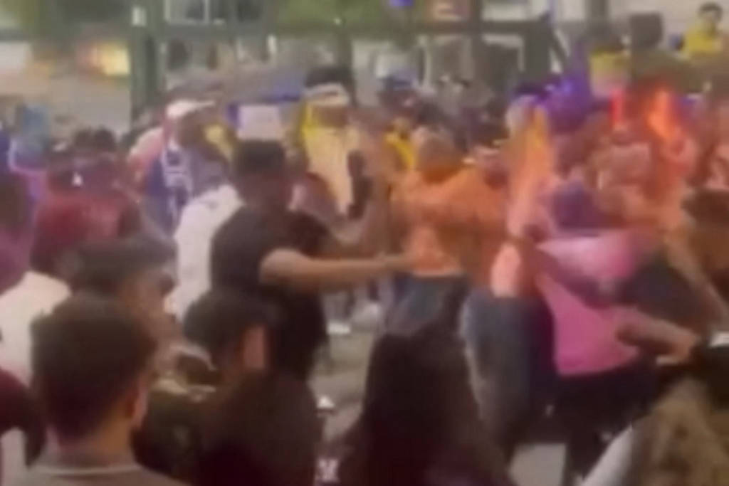 Confronto entre militantes de Raquel Lyra e João Campos marca chegada para debate em Caruaru