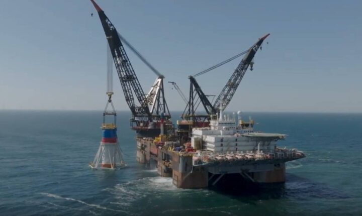 Alemanha inaugura maior parque eólico offshore do Mar do Norte para abastecer 1,1 milhão de lares