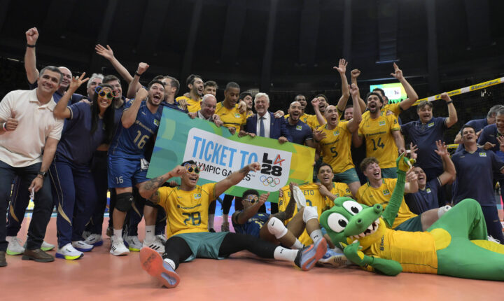 Seleção masculina de vôlei bate Argentina no Rio e garante vaga nos Jogos Olímpicos de 2028