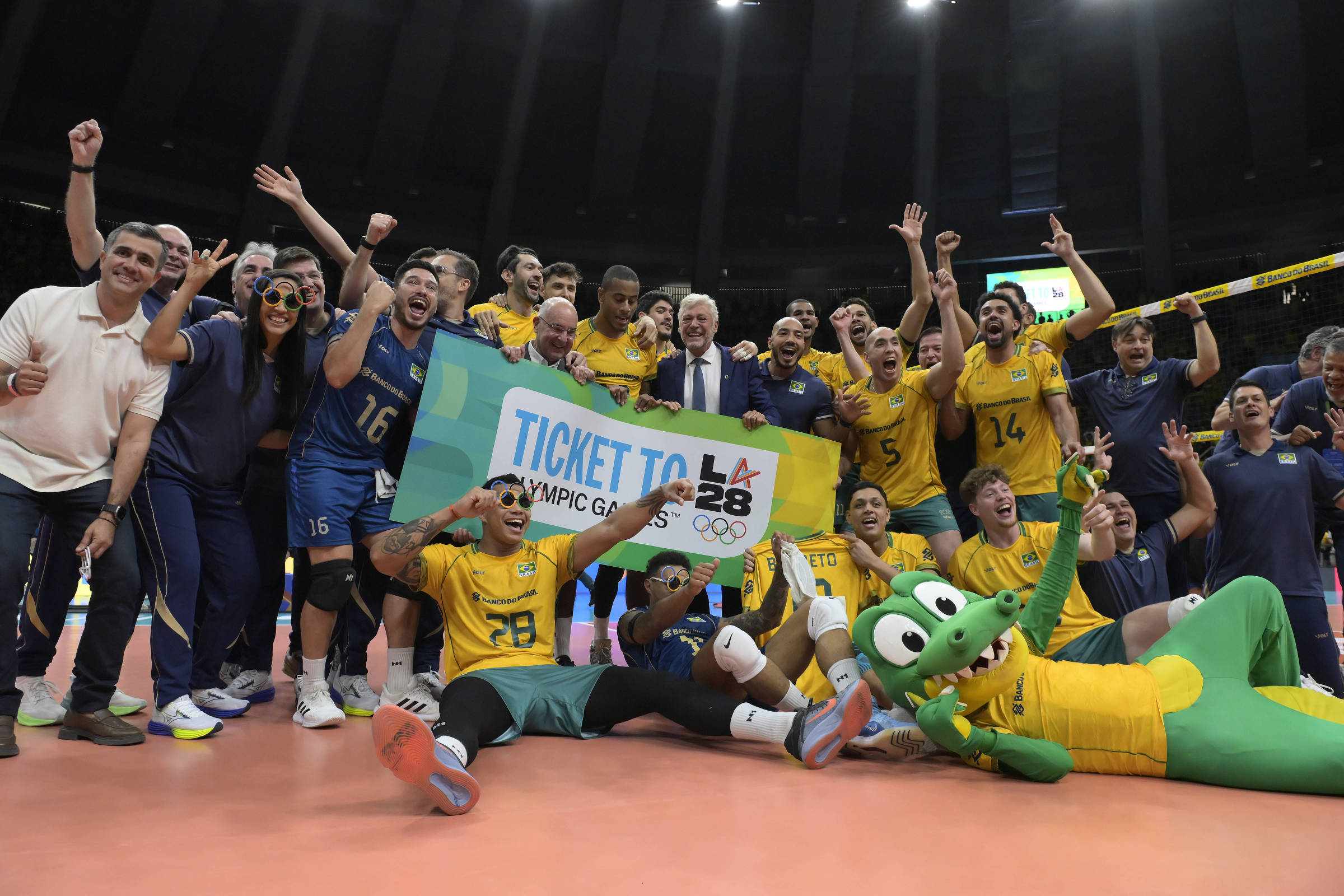 Seleção masculina de vôlei bate Argentina no Rio e garante vaga nos Jogos Olímpicos de 2028