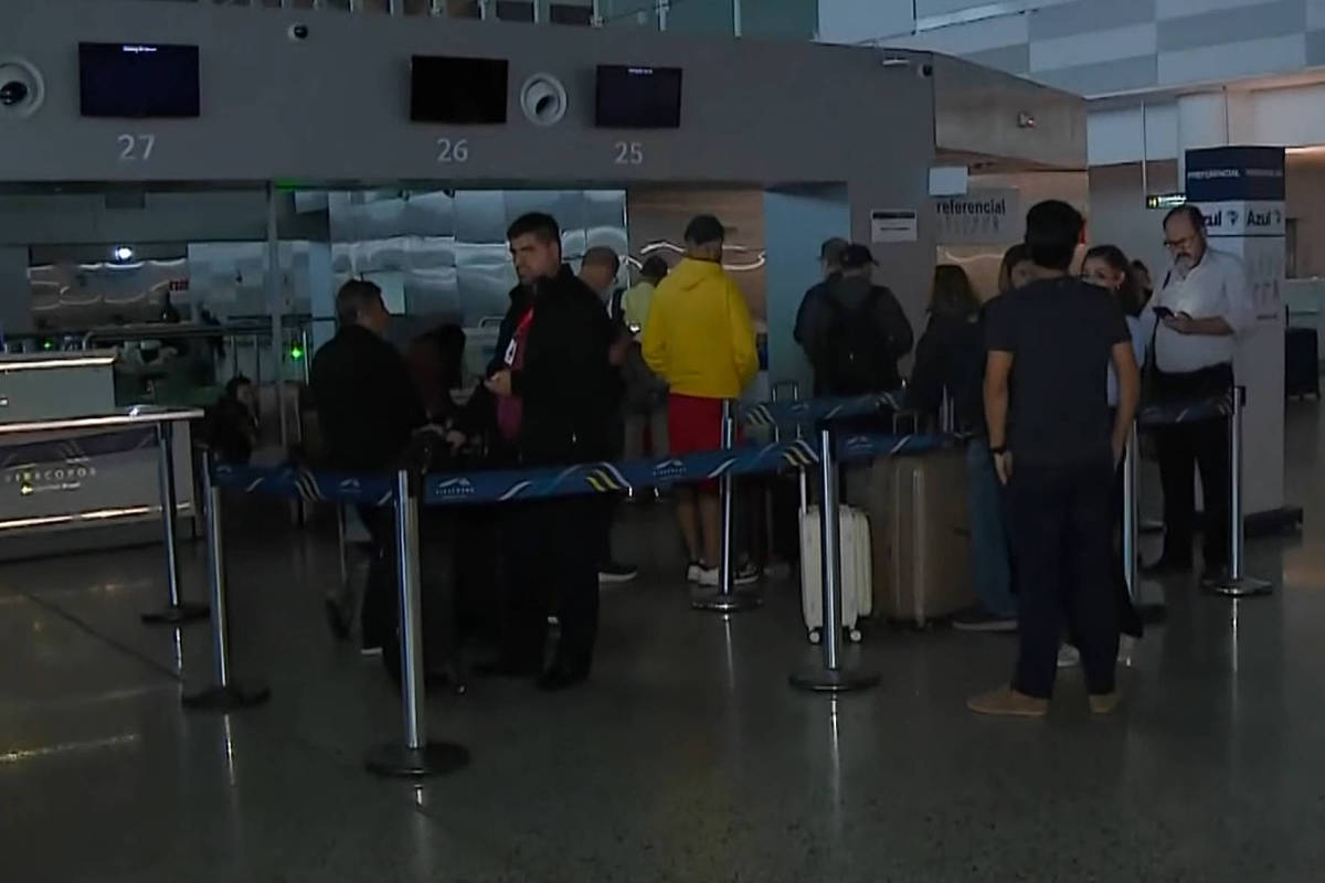 Queda de energia em subestação interna causa atrasos e filas no Aeroporto de Viracopos