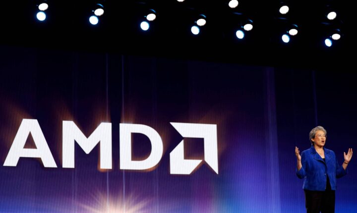AMD alcança patamar de US$ 1 trilhão em valor de mercado impulsionada por alta na demanda de IA