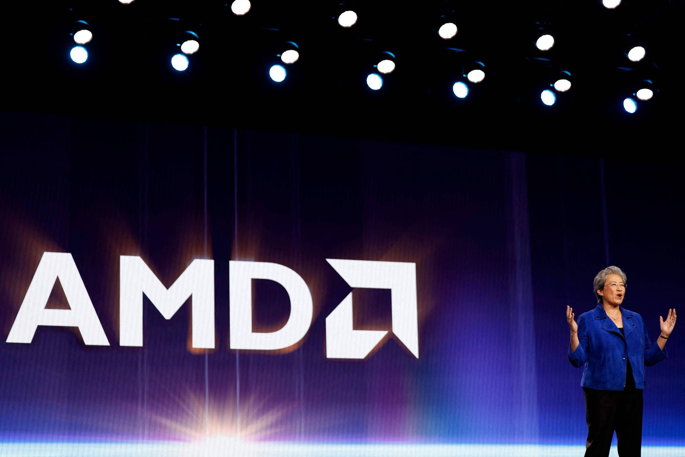 AMD alcança patamar de US$ 1 trilhão em valor de mercado impulsionada por alta na demanda de IA