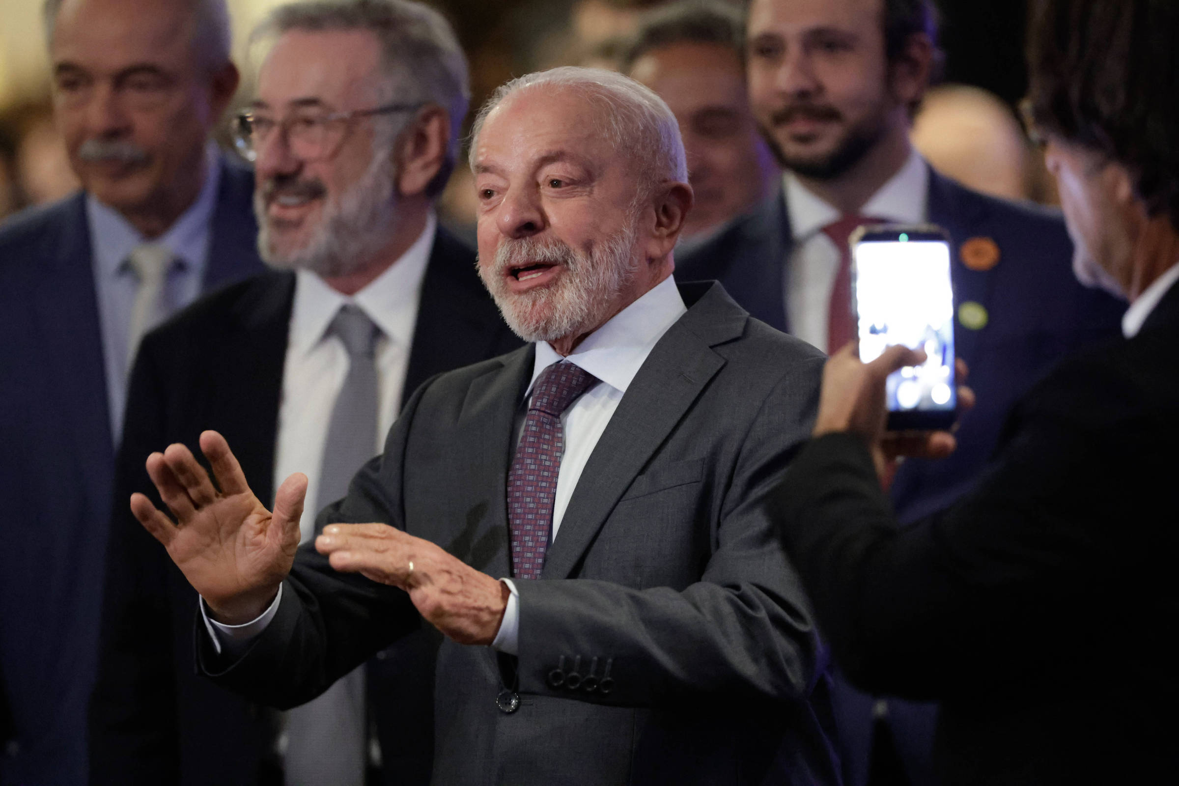 Lula encontra empresários em evento em São Paulo após proibir bets