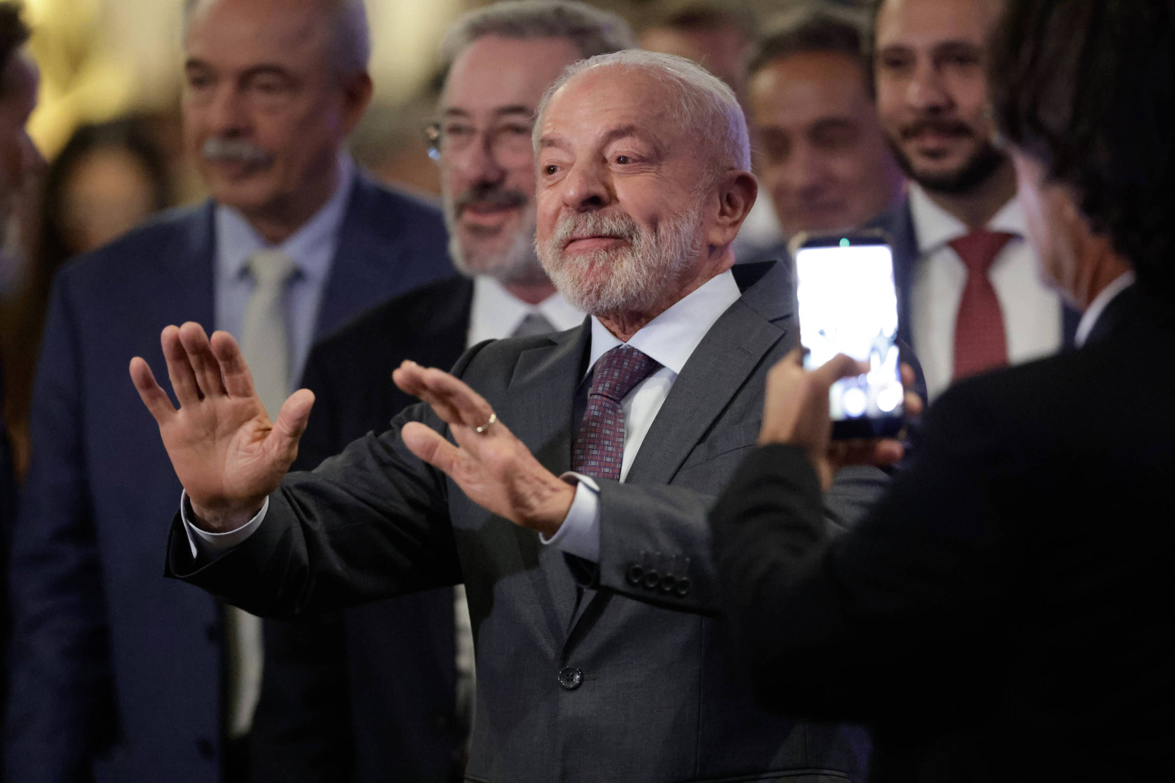 A empresários em São Paulo, Lula defende estabilidade fiscal e sugere reforma do Judiciário