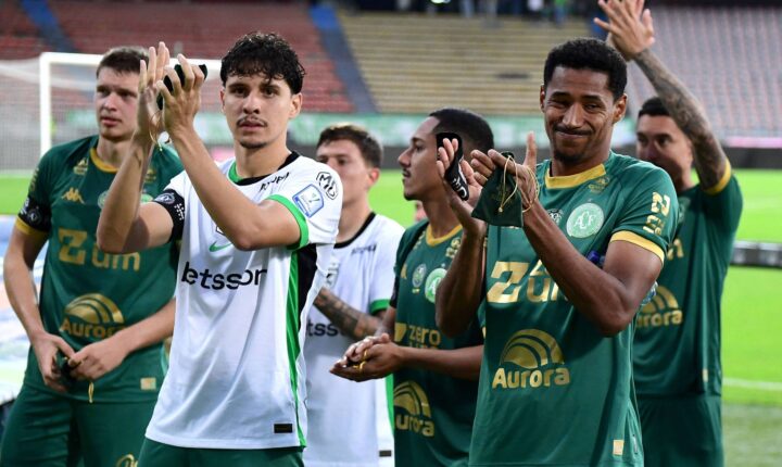 Amistoso entre Chapecoense e Atlético Nacional termina em empate na Colômbia