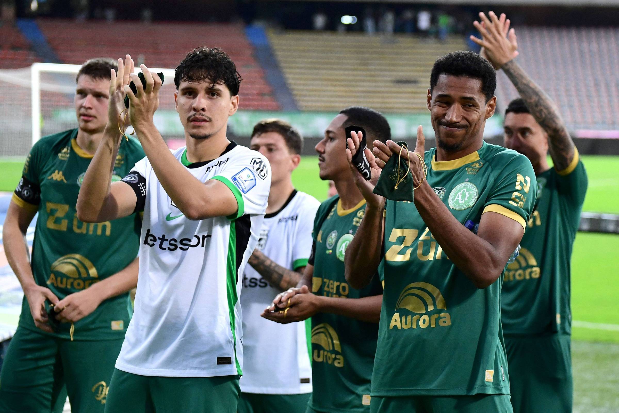 Amistoso entre Chapecoense e Atlético Nacional termina em empate na Colômbia