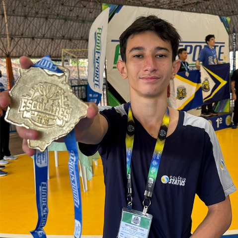 No Colégio Status, em Campo Grande, o esporte ensina para além do placar