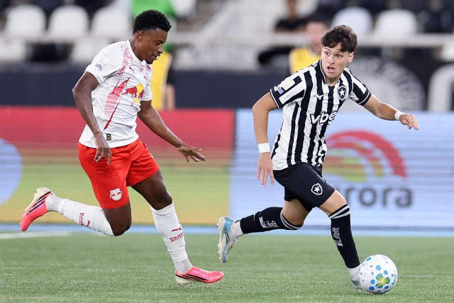 Botafogo só empata com Bragantino e chega a seis jogos sem vencer