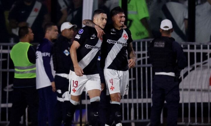 Vasco mantém possibilidade de final brasileira na Copa Sul-Americana