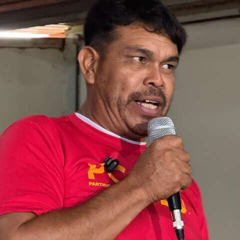 Valderi Garcia quer levar luta indígena e trabalhadores ao Senado