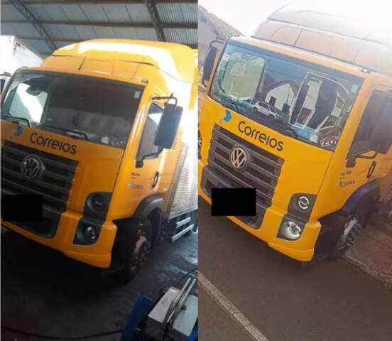 Criminoso cogitou usar caminhão dos Correios para transportar 150 kg de cocaína