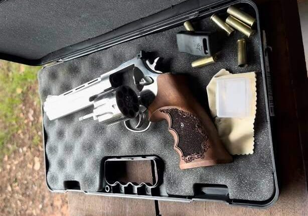 Caçador autorizado perde equipamentos e revólver calibre .357 na BR-163 em MS