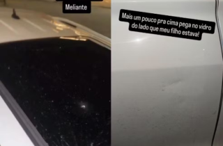 Zagueiro de MS tem carro apedrejado após jogo e diz que filho quase foi atingido
