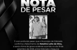 Morre sexta vítima de grave acidente entre van da saúde e carro na BR-163
