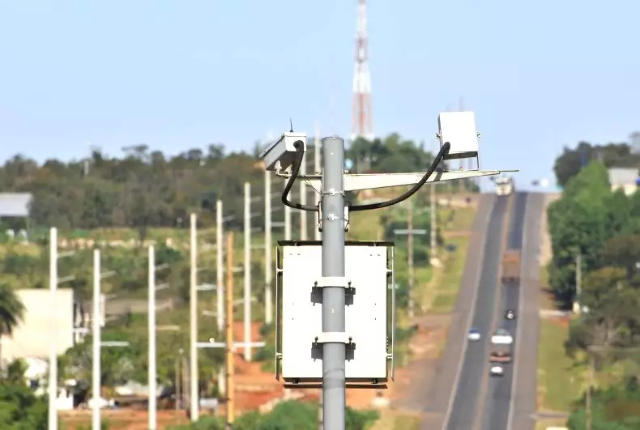Novo radar vai calcular velocidade média de veículos em trecho da BR-163 em MS