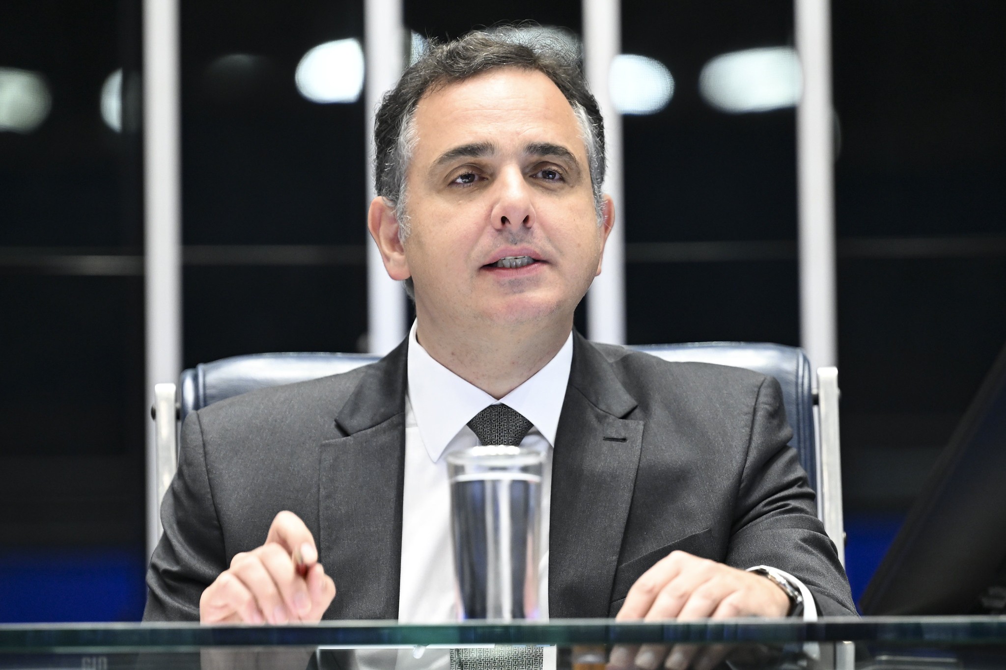 Rodrigo Pacheco toma posse como ministro do TCU em cerimônia reservada em Brasília