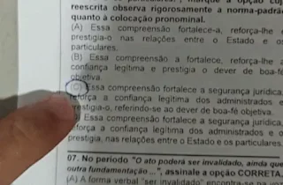 Prova anulada por respostas marcadas será reaplicada em setembro em Jardim