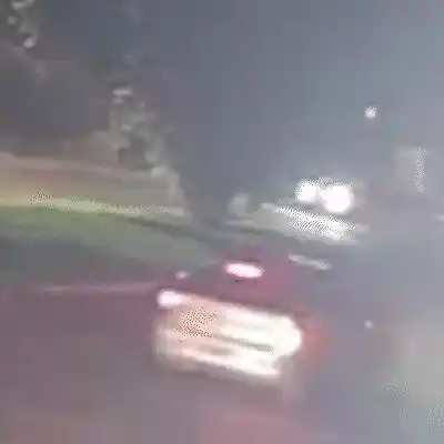 Vídeo mostra vereador atingindo picape conduzida por adolescente em Ponta Porã