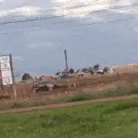 Carro da PMA capota em manobra de treinamento às margens da BR-163 em Dourados