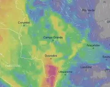 Dois alertas colocam MS sob risco de tempestade com vento de até 100 km/h