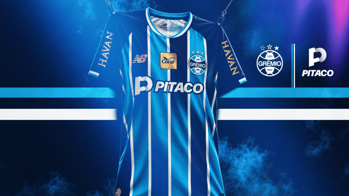 Grêmio fecha patrocínio máster de R$ 140 milhões com a Pitaco