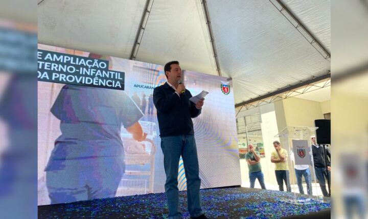 Ratinho Junior inaugura nova unidade do Materno Infantil do Hospital da Providência em Apucarana