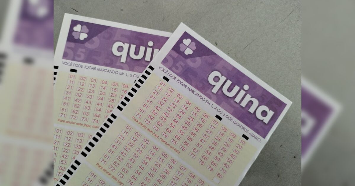 Aposta do Rio Grande do Sul acerta sozinha as cinco dezenas da Quina e fatura prêmio de R$ 545 mil