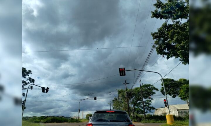 Simepar prevê chuva e temporais para este domingo em Apucarana