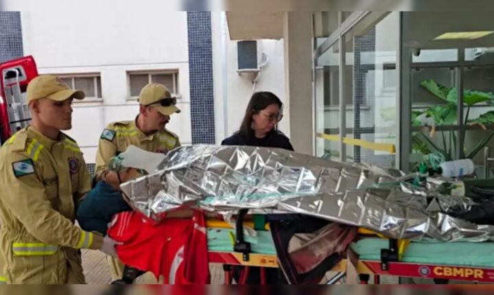 Homem de 46 anos é socorrido em estado grave após sofrer tentativa de homicídio a facadas em Londrina