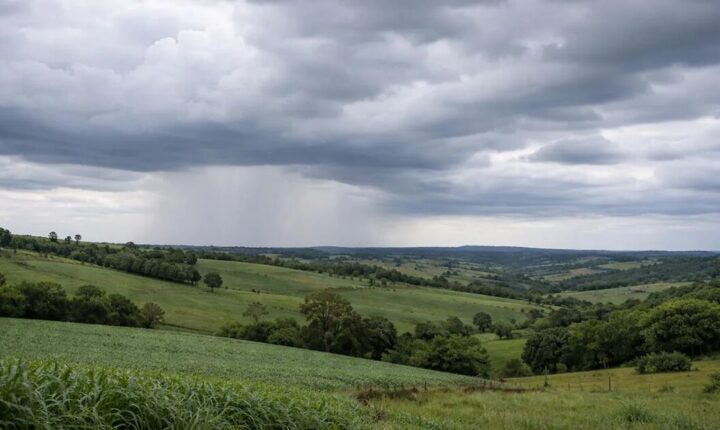 Ivaiporã registra alta probabilidade de chuva e instabilidade nesta segunda-feira