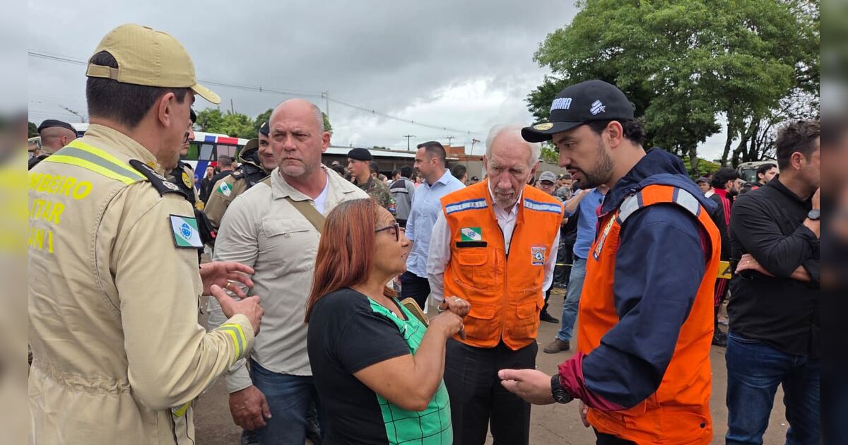 Governador em exercício acompanha atendimentos aos afetados por temporal em Apucarana