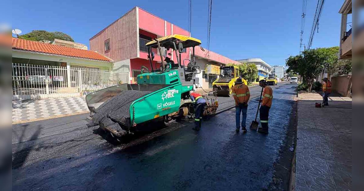 Ivaiporã inicia obras de recapeamento asfáltico com aporte de R$ 12 milhões