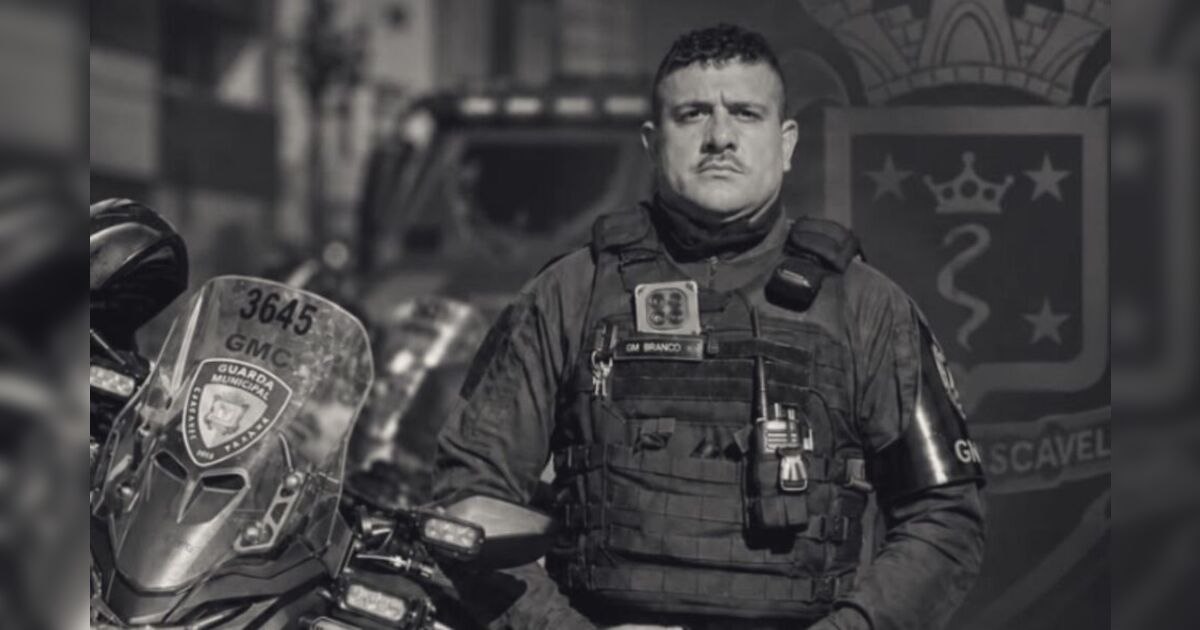Guarda municipal de Cascavel morre após colisão entre motocicletas da corporação