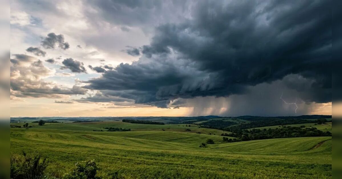 Ivaiporã registra alta probabilidade de chuva e temperaturas amenas neste domingo